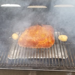 Boston Butt Starting in smoke booost mode.jpg